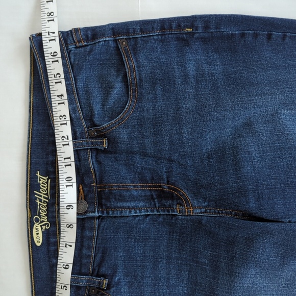 Old Navy Sweet Heart Boot Cut Jeans 12S Blue Pockets - Picture 11 of 14